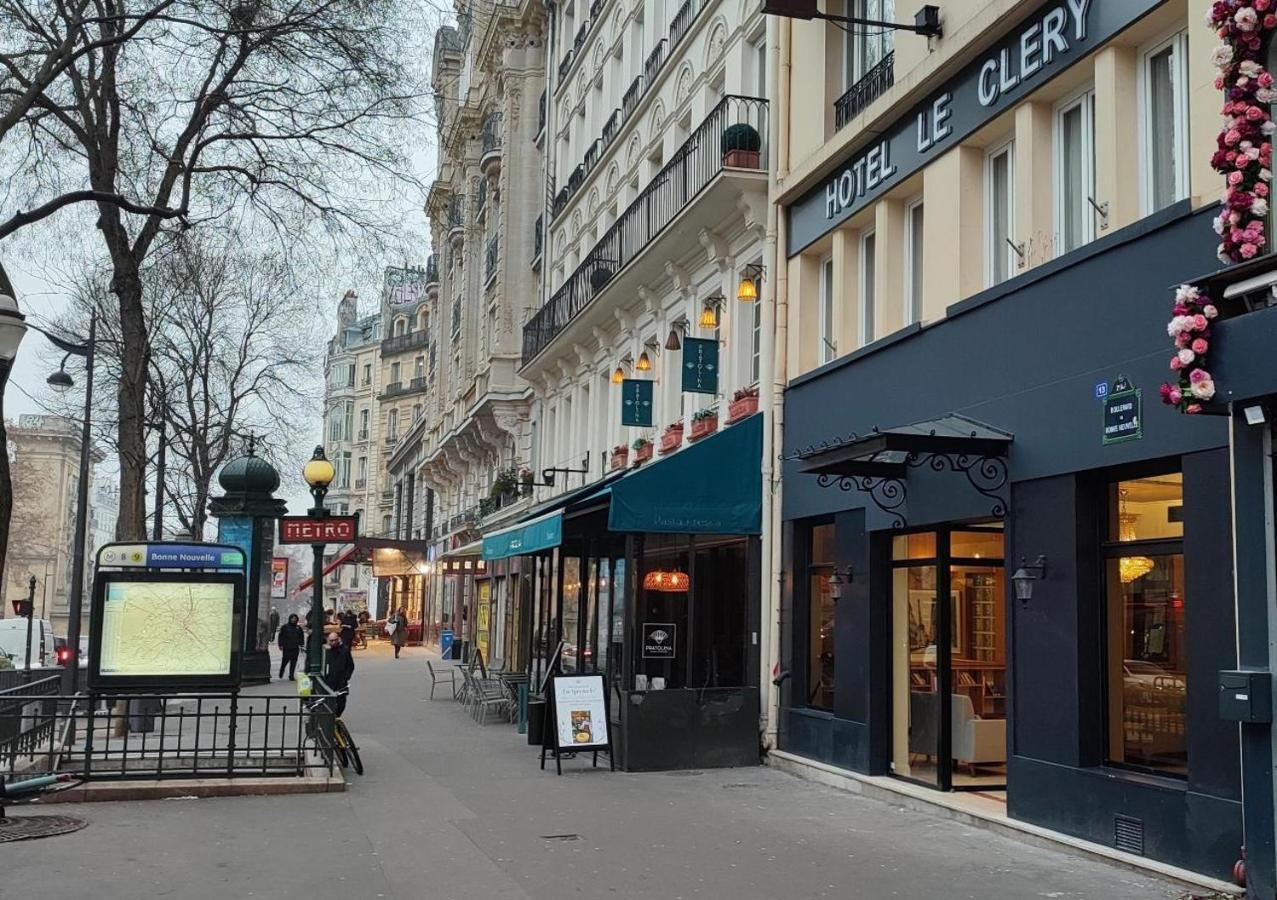 Hotel Le Clery Paris Exterior foto